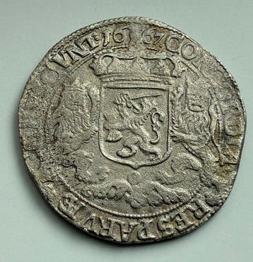 Nederland, Gelderland Zilveren Rijder of Ducaton 1667 / RARE