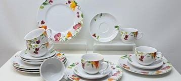 Villeroy & Boch - Koffie- en theeservies (18) - Sweet Garden