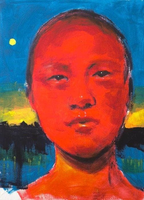 Geranio Paola - Power of vision - No Reserve, Antiquités & Art, Art | Peinture | Moderne