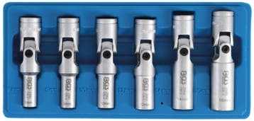 Bgs Technic Cardan bougiedopsleutelset zeskant 10 mm (3/8) 8, Verzenden, Nieuw