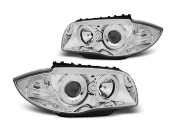 CCFL Angel Eyes koplampen geschikt voor BMW 1-serie, Auto-onderdelen, Verzenden, Nieuw, BMW