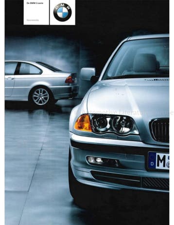 2000 BMW 3 SERIE BROCHURE NEDERLANDS