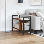 vidaXL Boekenplank Rook Eiken 75 x 30 x 58,5 cm Bewerkt hout, Verzenden, Nieuw