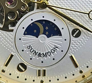 Orient - ORIENT – Automatic – SWISS 25 JEWELS OPEN HEART SUN, Nieuw