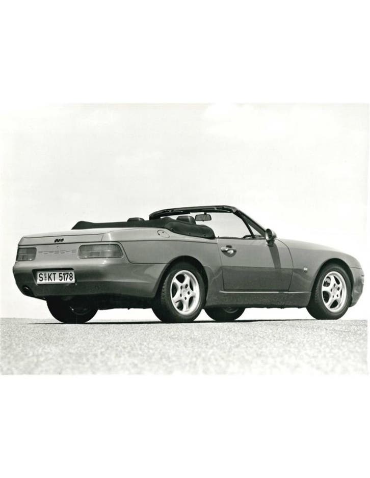 1992 PORSCHE 968 CABRIOLET PERSFOTO, Livres, Autos | Brochures & Magazines, Enlèvement ou Envoi