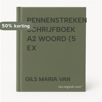 PENNENSTREKEN SCHRIJFBOEK A2 WOORD (5 EX 9789027635884, Verzenden, GILS MARIA VAN