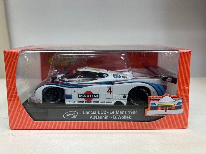 Slot.it - Slotcar Lancia LC2 - Le Mans 1984 A.Nannini -, Hobby & Loisirs créatifs, Voitures miniatures | 1:5 à 1:12