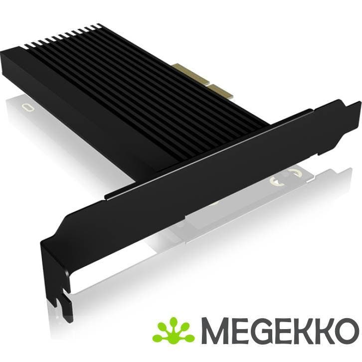 ICY BOX IB-PCI208-HS PCIe M.2 kaart met koeling, Computers en Software, Netwerkkaarten, Nieuw, Verzenden