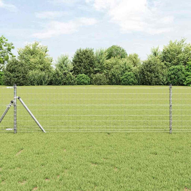 vidaXL Euro Hek 0,6 x 25 m PVC-gelaagd ijzer, Jardin & Terrasse, Clôtures de jardin, Envoi