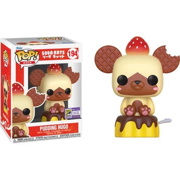 Funko Pop    Pudding Hugo 194 [2023 SDCC  Official Con ], Verzamelen, Verzenden, Nieuw
