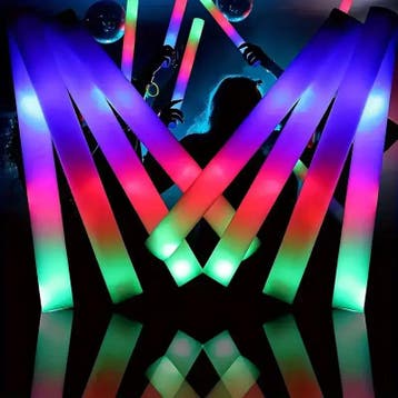 LED - Foamsticks       1x, Verzenden