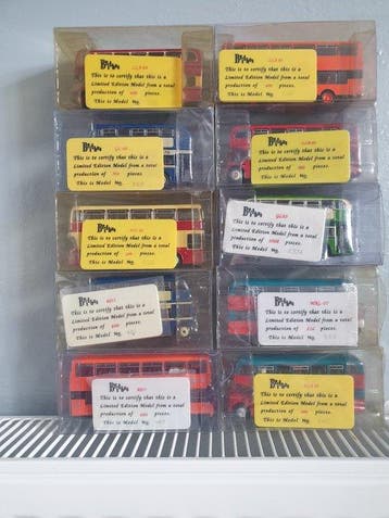 Britbus 1:76 - Bus miniature (10) - Various Double-Decker, Nieuw
