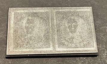 België 1849/1861 - Leopold I - Medaillon 10c + 20c -