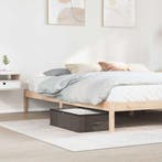 vidaXL Opbergdoos met transparant bovenraam 6 pcs Grijs, Verzenden