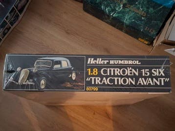 Heller 1:8 - Modelauto - Citroën 15 Six Traction Avant, Nieuw