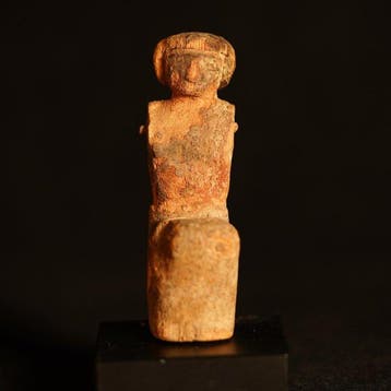 Oude Egypte, Middenrijk Hout Afbeelding van een
