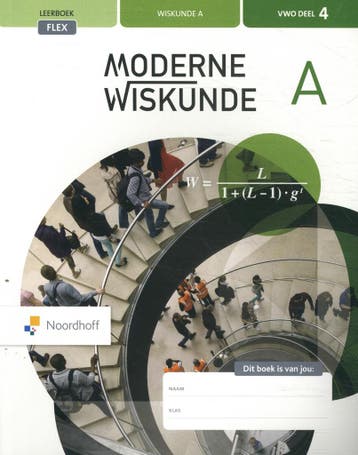 vwo deel 4 a / Moderne Wiskunde / Leerboek 9789001891992, Verzenden, Gelezen, Jeroen van den Boom