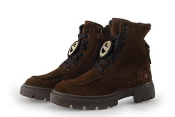 Nubikk Veterboots Meisjes in maat 30 Bruin, Verzenden, Jongen of Meisje, Nubikk, Schoenen