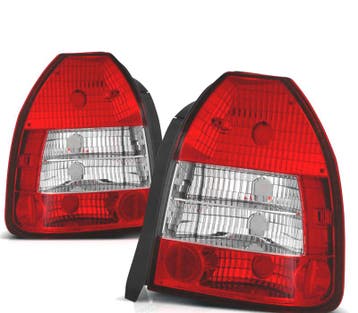 FEUX ARRIÈRE HONDA CIVIC 95-01 3P ROUGE, Verzenden, Nieuw