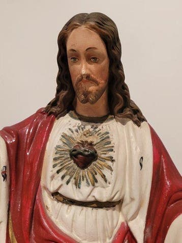 Beeld, Jesus Christ – Sacred Heart - Catholic devotional Art
