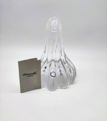 V.Nason&C. Murano - Presse-papier (2) - Onda marina + ovetto