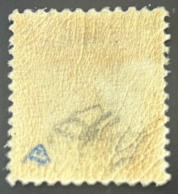Belgique 1863 - Leopold Ier - Médaillon denté 20c bleu, en