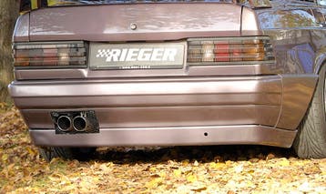 Rieger achteraanzetstuk | 190-Serie (W201) - Sedan | stuk on, Verzenden