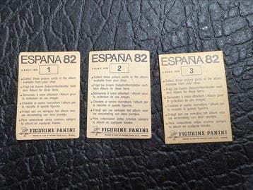 1982 Panini World Cup Stickers espana WC 82 Édition