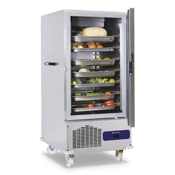 Koelwagen | 12x 2/1 GN | -2°C/+8°C | Wielen (Geremd) |, Verzenden