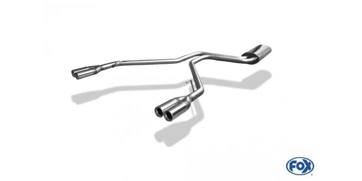 FOX Mercedes Vito 638 einddemper uitgang rechts/links - 2x80, Auto-onderdelen, Uitlaatsystemen, Nieuw, Verzenden