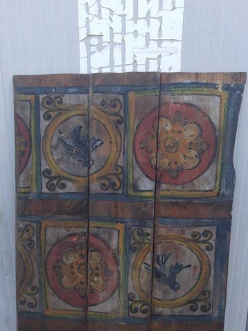 Ornement décoratif (3) - Italie - planches de plafond