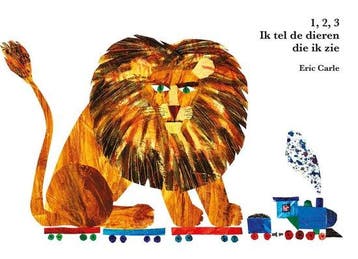 1, 2, 3 Ik tel de dieren die ik zie, Eric Carle Eric Carle, Verzenden, Gelezen, Eric Carle
