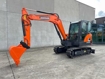Online veiling - Doosan - 2017 - DX55-9C -, Ophalen