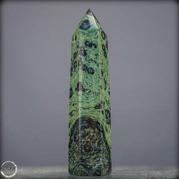 Unieke Kambaba-jaspis – De Obelisk van rust en aarding-