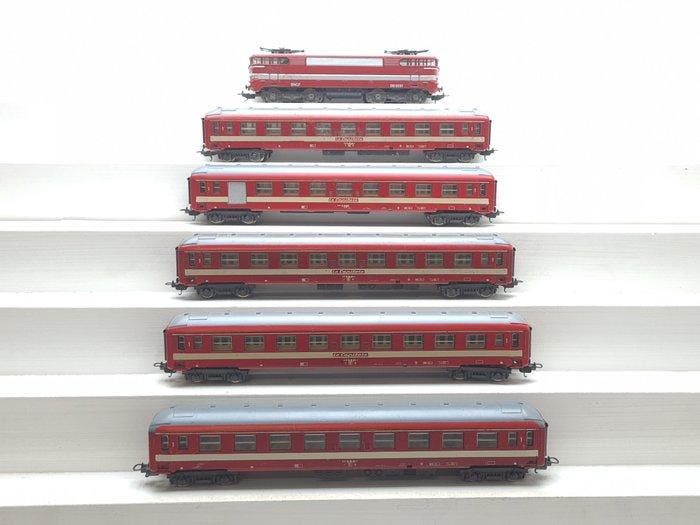Lima H0 - Treinset (6) - Le Capitole 6-delige trein - SNCF, Hobby & Loisirs créatifs, Trains miniatures | HO