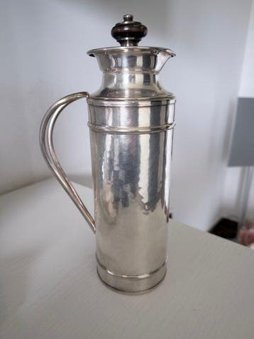 Kan - Staal - Karaf of thermos Art Deco, Antiek en Kunst