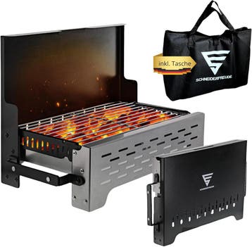 Inklapbare BBQ RVS | Tweede Kansje | OP = OP, Verzenden, Nieuw, SCHNEIDERFREUDE, Met accessoires