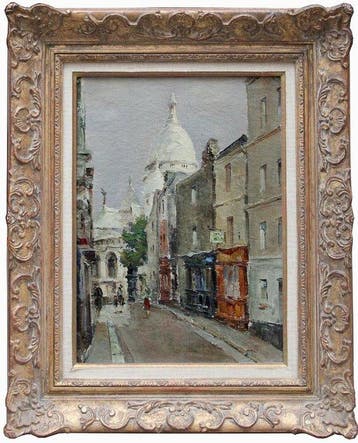 Élisée Maclet (1881-1962), Attributed to - Paris, Montmartre