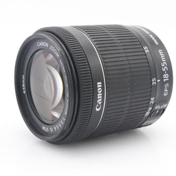 Canon EF-S 18-55mm F/3.5-5.6 IS STM | Occasion, Ophalen of Verzenden, Nieuw