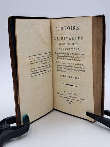 Gabriel-Henri Gaillard - Histoire de la rivalité de la