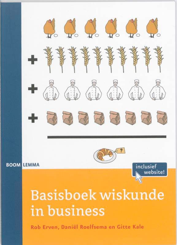 Basisboek wiskunde in business 9789059315839, Livres, Science, Envoi