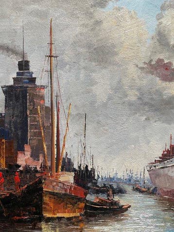 Mauro Seltri (1959) - Il gigante del porto