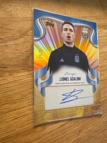 2026 Topps Topps Team Set Argentina 2026 Lionel Scaloni, Nieuw