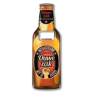 Bieropener Ouwe Zak 18,5cm, Hobby en Vrije tijd, Verzenden, Nieuw