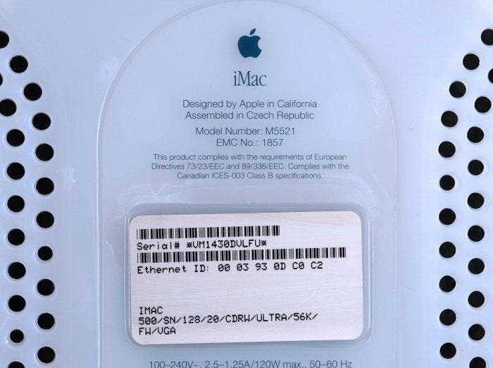 Apple iMac G3 Dalmatian Empty Case – Rare Original Housing, Games en Spelcomputers, Spelcomputers | Overige Accessoires