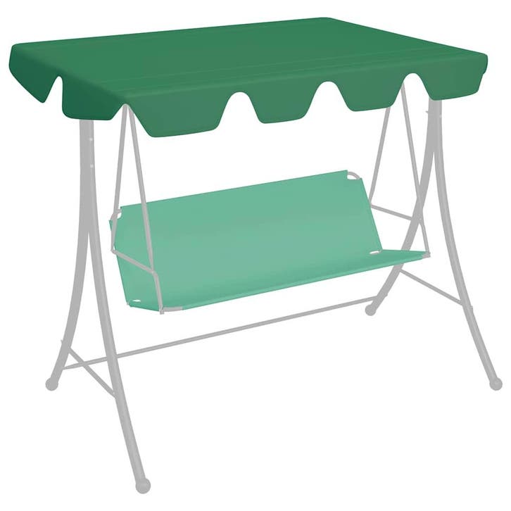 vidaXL Vervangingsluifel voor schommelbank 150/130x105/70 cm, Tuin en Terras, Partytenten, Nieuw, Verzenden