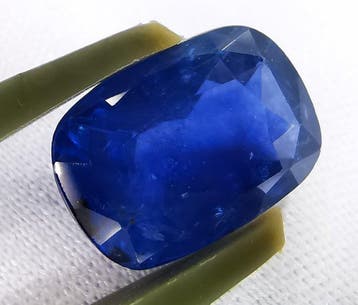 1 pcs Bleu Saphir - 3.84 ct - Lotus Gemology (Thaïlande) -