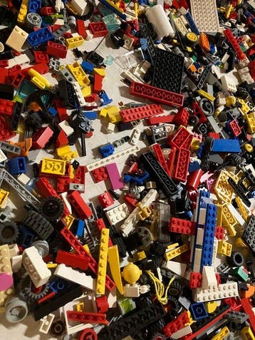 Lego Onderdelen - 8240 gram losse LEGO, Nieuw