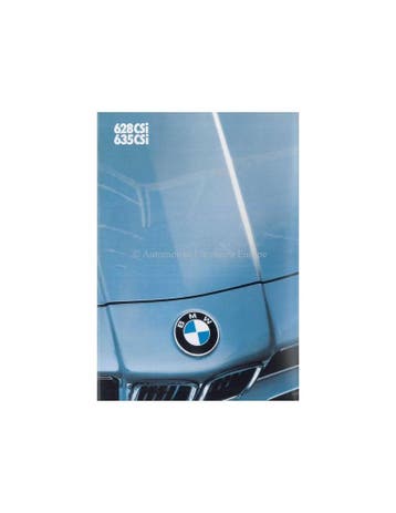 1986 BMW 6 SERIE BROCHURE NEDERLANDS, Ophalen of Verzenden, Nieuw