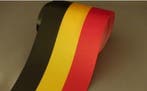 Belgische vlag 70 mm 25 meter per rol, Nieuw